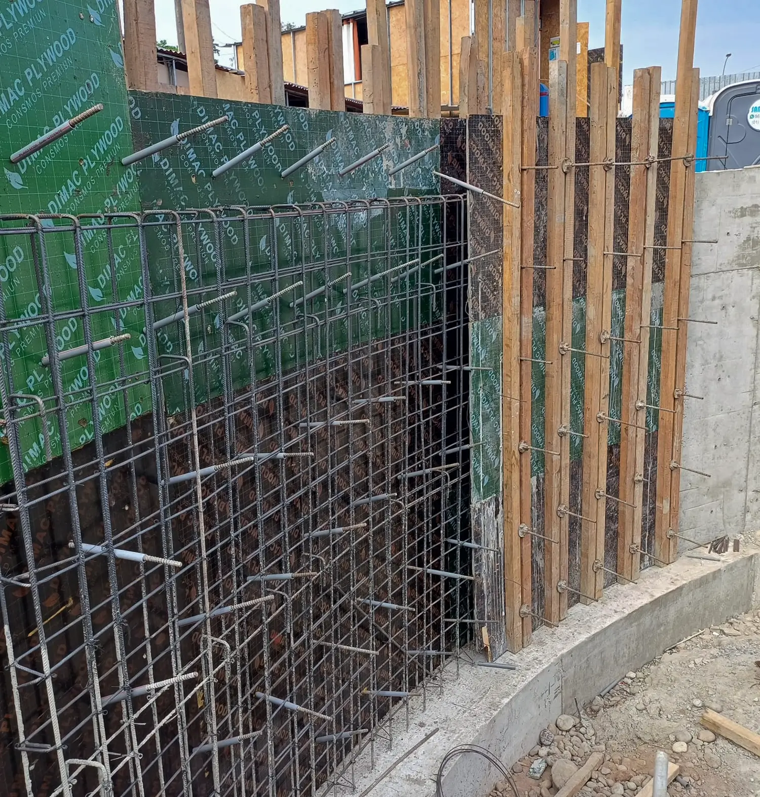 Construcción de muros - 1